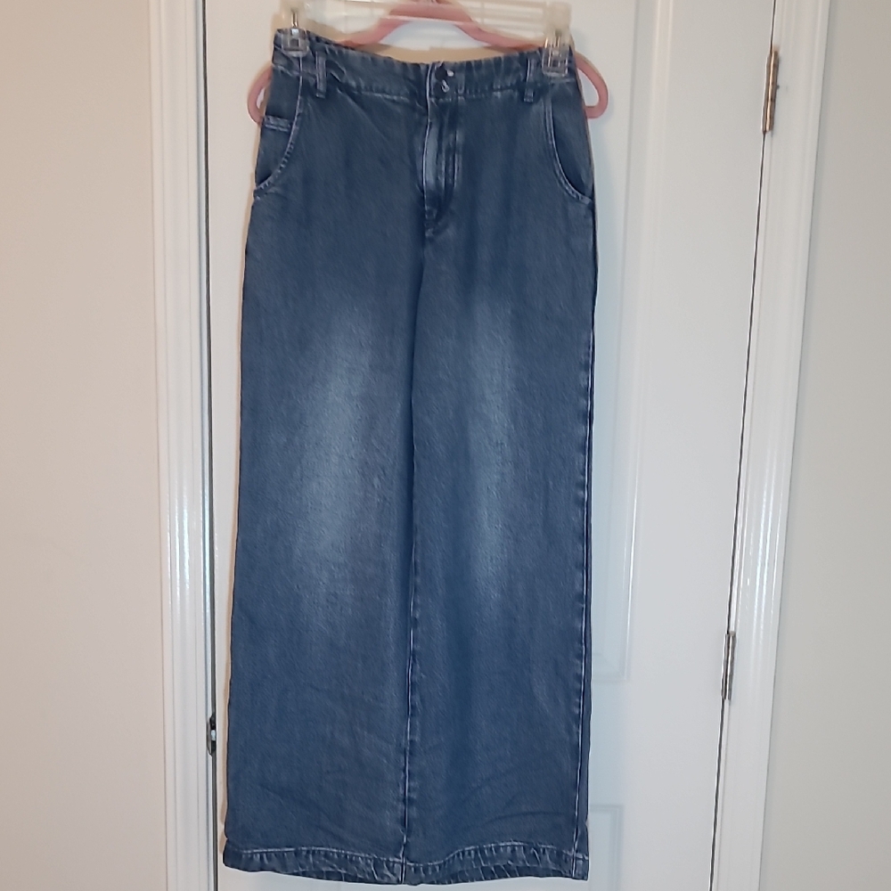 Women's Blue Flare & Wide Leg Jeans